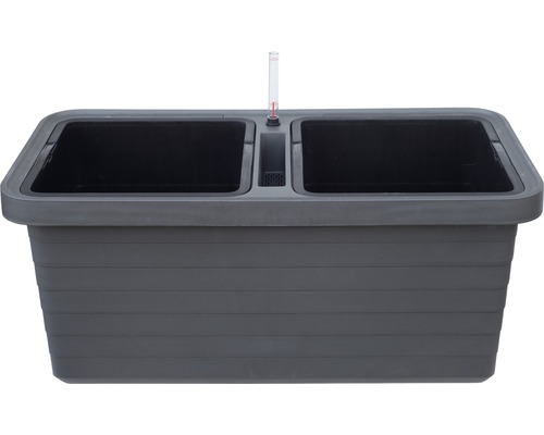 Zvýšený záhon s integrovaným teploměrem pro zahradu nebo terasu