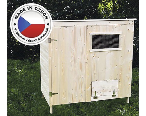 Kurník pro slepice dřevěný 140x83x141 cm Kurník pro slepice dřevěný 140x83x141 cm