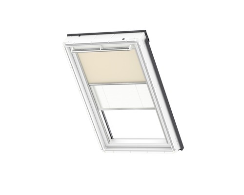 Střešní okno se zatemňovací roletou a žaluzií