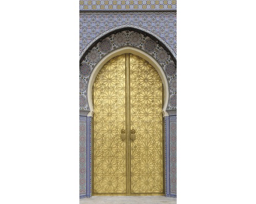 Zlatá brána s islámskými vzory