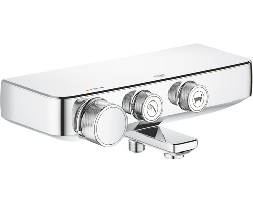 Nástěnná termostatická baterie pro vanu a sprchu s logem Grohe