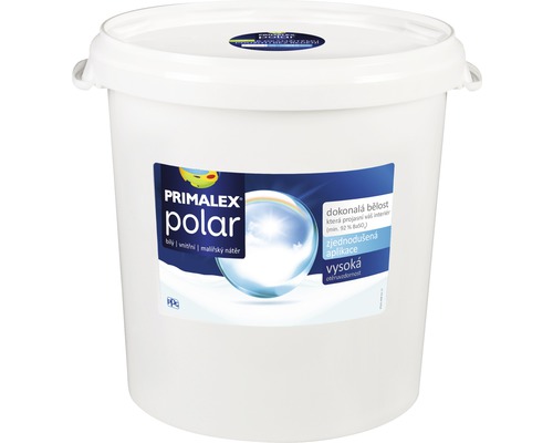 Barva na zeď Primalex Polar bílá 40 kg