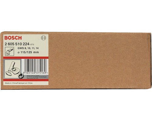 Balení úhlové brusky Bosch, 115 až 125 milimetrů