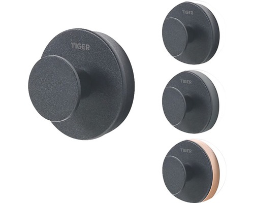 Nástěnný háček s logem Tiger pro koupelnové doplňky