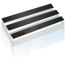 Kryt akvária se třemi krycími deskami