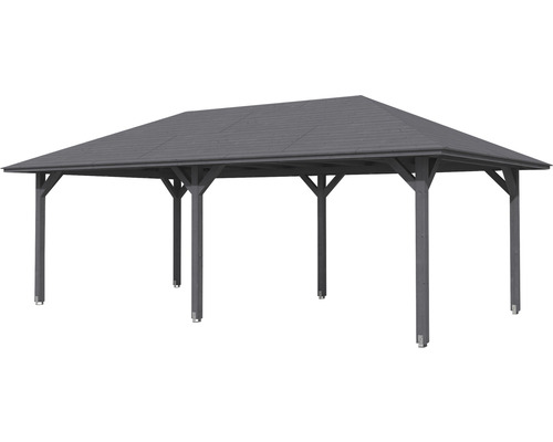 Dřevěný zahradní pavilon se střechou