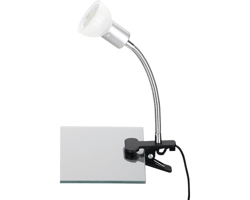 LED stolní lampa Briloner LEDO GU10 1x3W 250lm 3000K bílá na klip