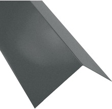 Závětrná lišta PRECIT S18 pro střešní žlab 1000 mm šedá matná-thumb-1