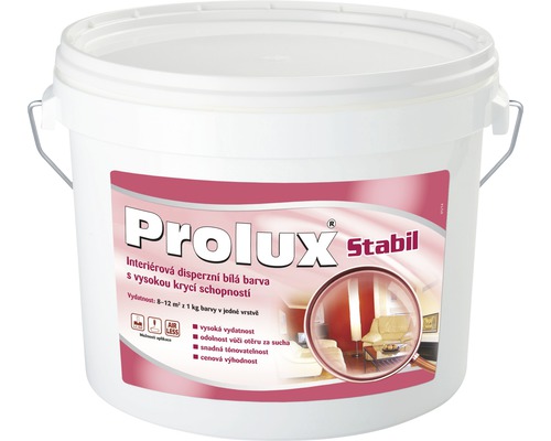 Barva na zeď Prolux STABIL bílá 3,5 kg