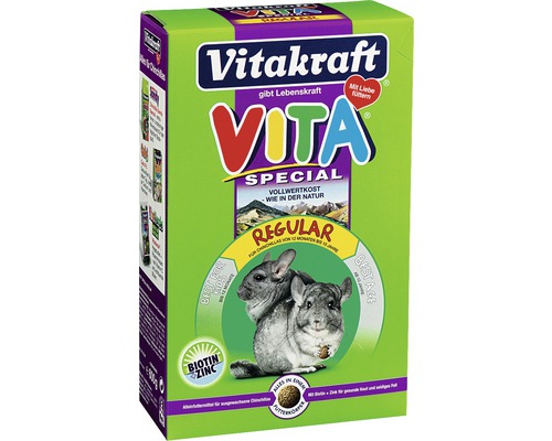 Krmivo pro činčily Vitakraft Vita Special 600 g