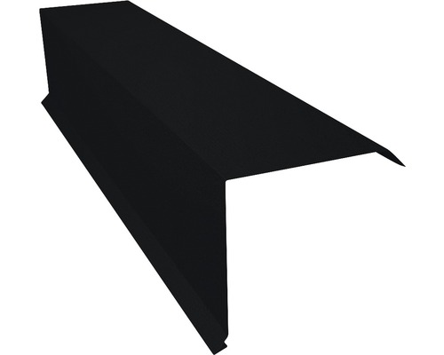 Závětrná lišta Precit Roof Big Stone 1000 mm 9005 černá Okapnice z kovu
