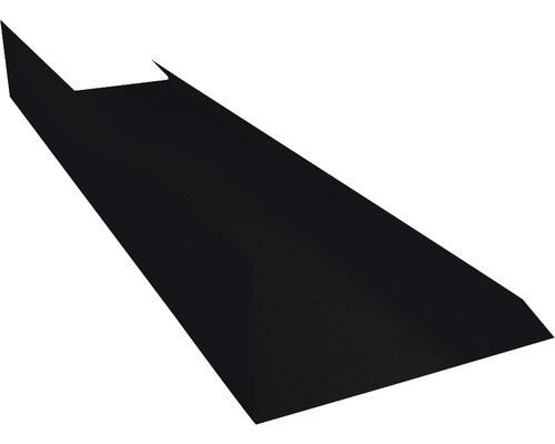 Závětrná lišta základní Precit Roof Big Stone 1000 mm 9005 černá Střešní plech pro střešní krytinu