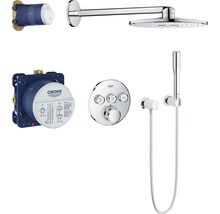 Dešťový sprchový systém Grohe s termostatem a ruční sprchou