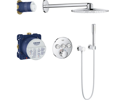 Podomítkový termostat pro sprchu GROHE Grohtherm SmartControl chrom 34705000