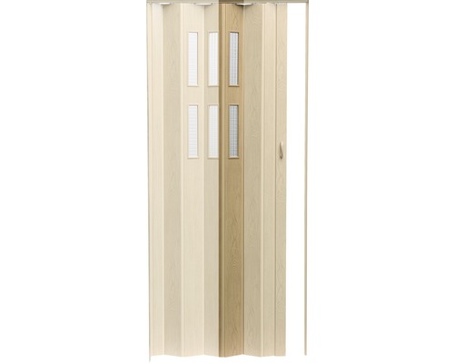 Přídavná lamela pro shrnovací dveře Pioneer prosklené 12 x 203 cm dub