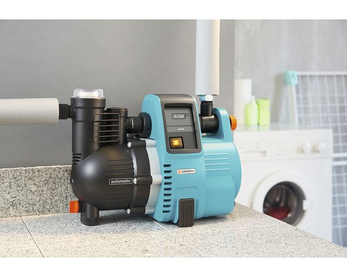 Automatická domácí vodárna Gardena pro automatické zásobování vodou v domě a na zahradě