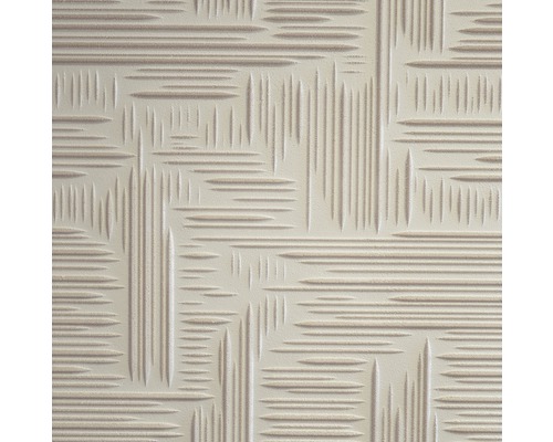 Stropní deska zpěněná Norma 50x50 cm kolorovaná light brown Detailní záběr tapety s lineárním vzorem
