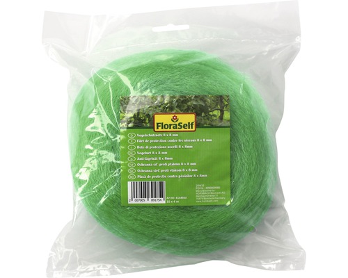Ochranná síť proti ptákům FloraSelf 8 x 8 milimetrů v sáčku