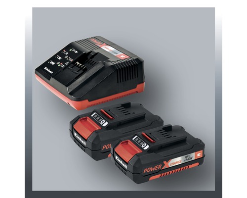 Nabíječka Einhell a dvě baterie