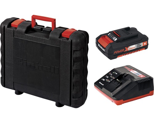 Kufrík na nářadí Einhell s akumulátorem a nabíječkou