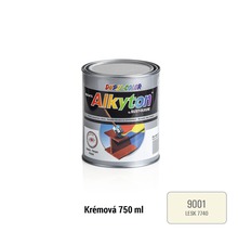 Samozákladová barva na rez i dřevo lesklá Alkyton 0,75 l krémová RAL9001-thumb-0