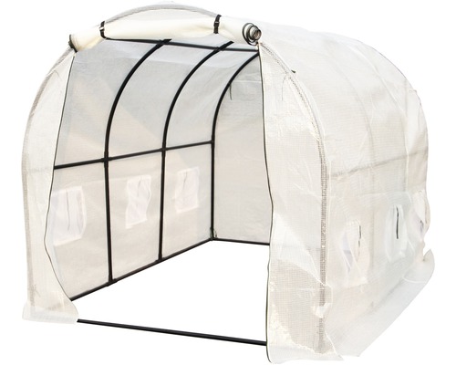 Tunelový skleník s fólií a ocelovým rámem