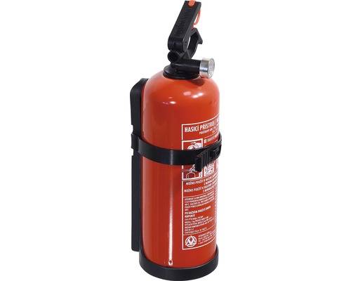 Hasičský přístroj s držákem