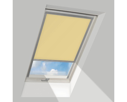 Roleta na střešní okno, ztmavená ARF 054 55X78cm, žlutá