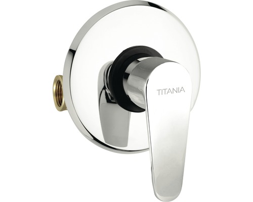 Podomítková sprchová baterie Novaservis Titania Fresh chrom 96050.0;96050,0 Páková směšovací baterie Titania pro montáž na stěnu v koupelně