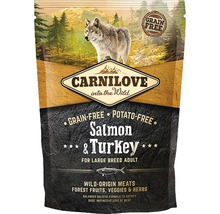 Carnilove suché krmivo pro psy s lososem a krůtou pro velká plemena dospělých psů, bez obilovin