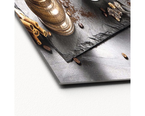 Dekorativní nástěnný obraz s motivem kávy do kuchyně