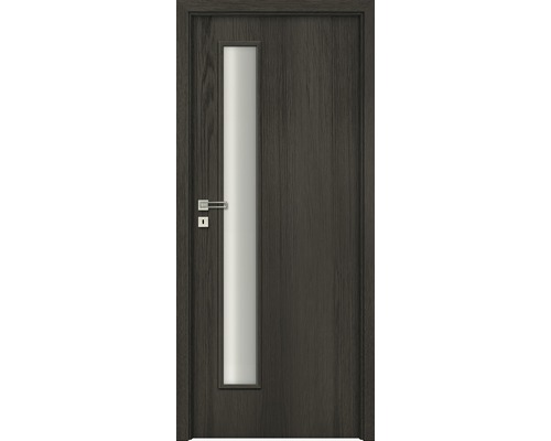 Interiérové dveře Sierra prosklené 60 L antracit (VÝROBA NA OBJEDNÁVKU)-0