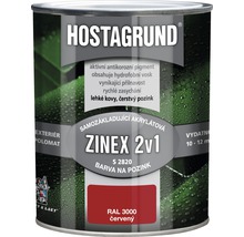 Plechovka barvy Hostagrund Zinex 2 v 1 pro exteriéry