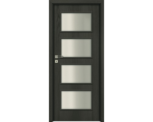 Interiérové dveře Colorado 5 prosklené 90 L antracit (VÝROBA NA OBJEDNÁVKU)-0