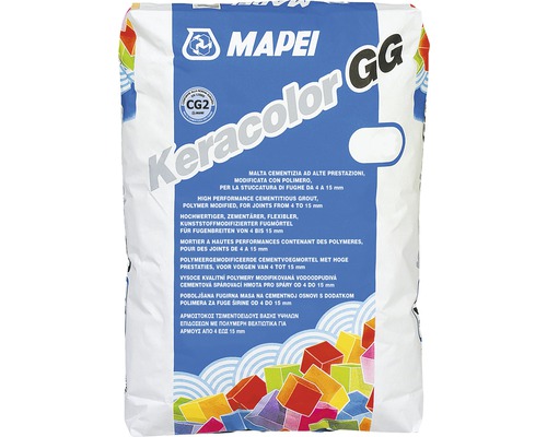 Cementová malta Mapei Keracolor GG 100 bílá 25 kg