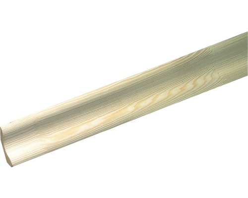 Podlahová lišta P3 hoblovaná 37 x 22 x 2500 mm smrková Profilované dřevo ze dřeva