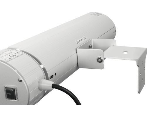 Detail držáku topného zářiče