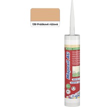Tuba silikonu Mapesil AC v pudrově růžové barvě