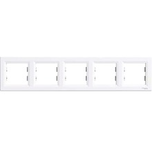 Rámeček Schneider Electric EPH5800521 Asfora pětinásobný bílý