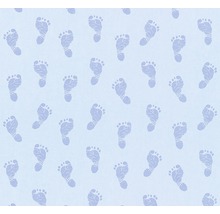 Tapeta se vzorem dětských stop