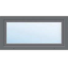 Plastové okno jednokřídlé ARON Basic bílé/antracit 1100 x 550 mm DIN pravé-thumb-0