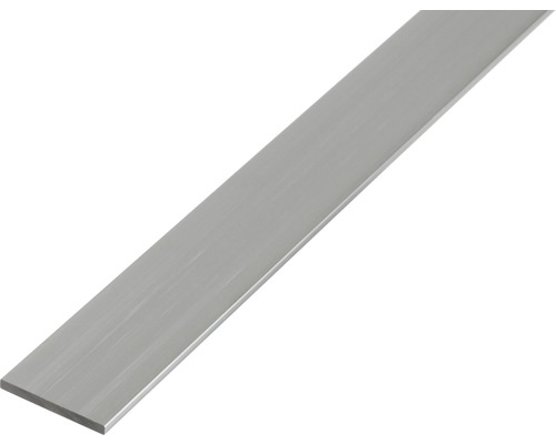 Plochá tyč hliníková stříbrná 20x2 mm, 2 m