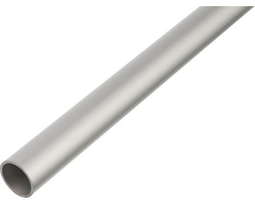 Kulatá trubka hliníková stříbrná Ø 6 mm, 1m