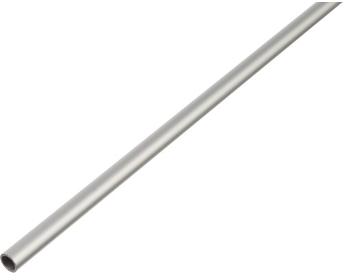 Kulatá trubka hliníková stříbrná Ø 12 mm, 1m