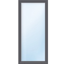 Balkónové dveře plastové jednokřídlé ARON Basic bílé/antracit 800 x 2050 mm DIN levé-thumb-0