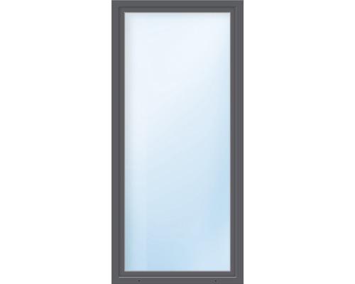 Balkónové dveře plastové jednokřídlé ARON Basic bílé/antracit 700 x 1900 mm DIN levé-0