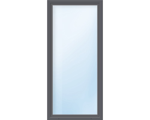 Balkónové dveře plastové jednokřídlé ARON Basic bílé/antracit 950 x 1950 mm DIN pravé