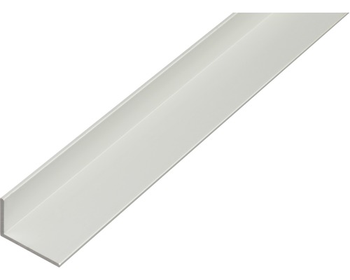 Úhelníkový profil hliníkový stříbrný 30x20x2 mm, 1 m