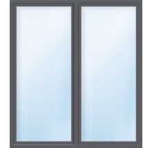 Balkónové dveře plastové dvoukřídlé ARON Basic bílé/antracit 1300 x 1900 mm-thumb-0