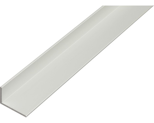 Úhelníkový profil hliníkový stříbrný 20x10x1,5 mm, 2 m Úhelníkový profil hliníkový stříbrný 20x10x1,5 mm, 2 m